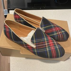 J. Crew Tartan Loafers